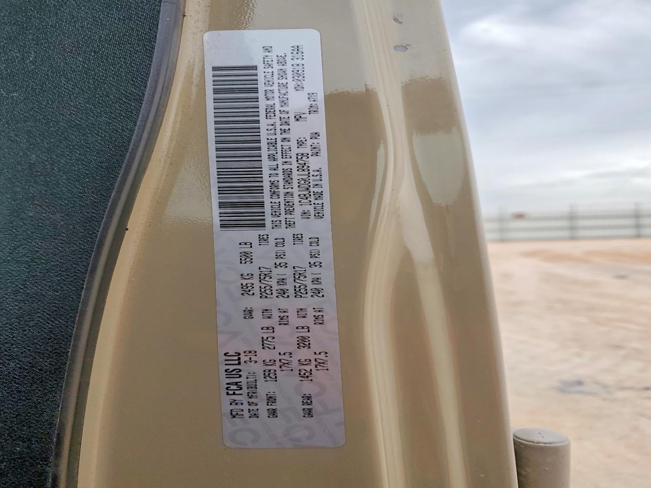 2018 JEEP WRANGLER