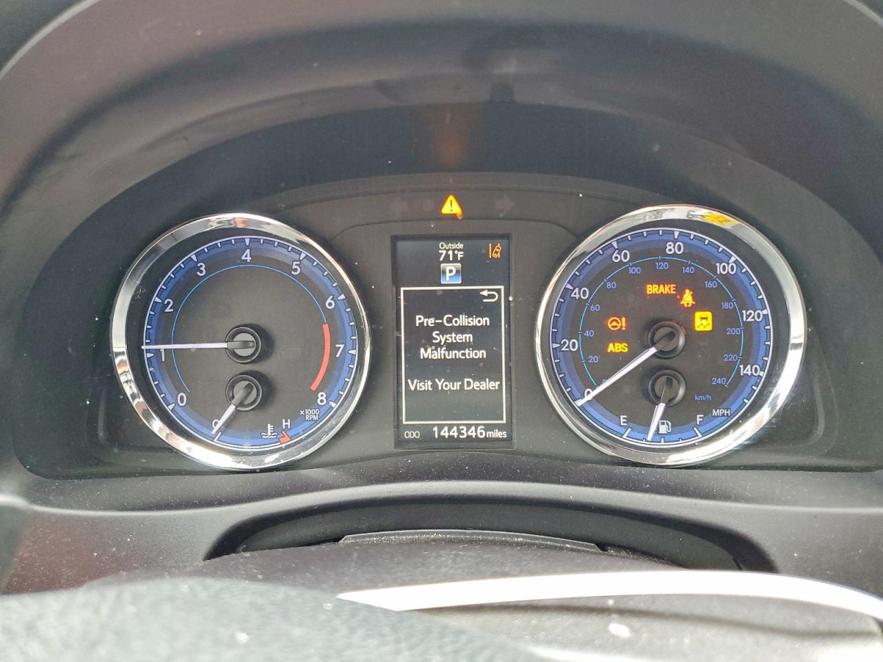 2019 TOYOTA COROLLA