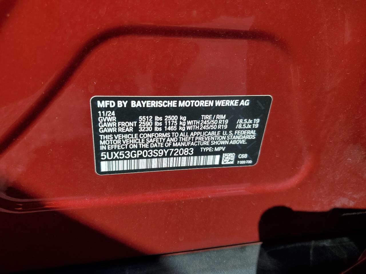 2025 BMW X3 30 XDRI
