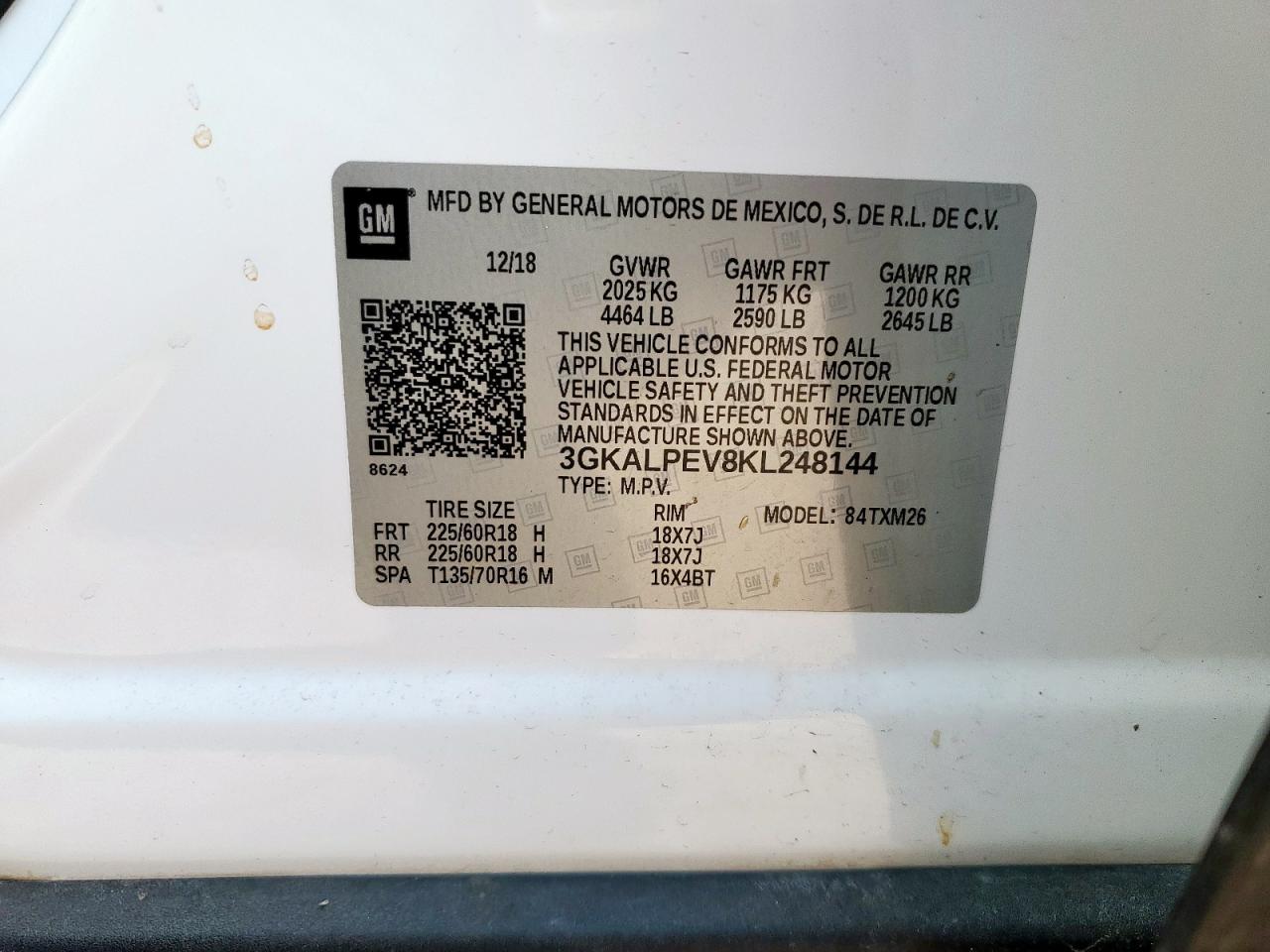 2019 GMC TERRAIN