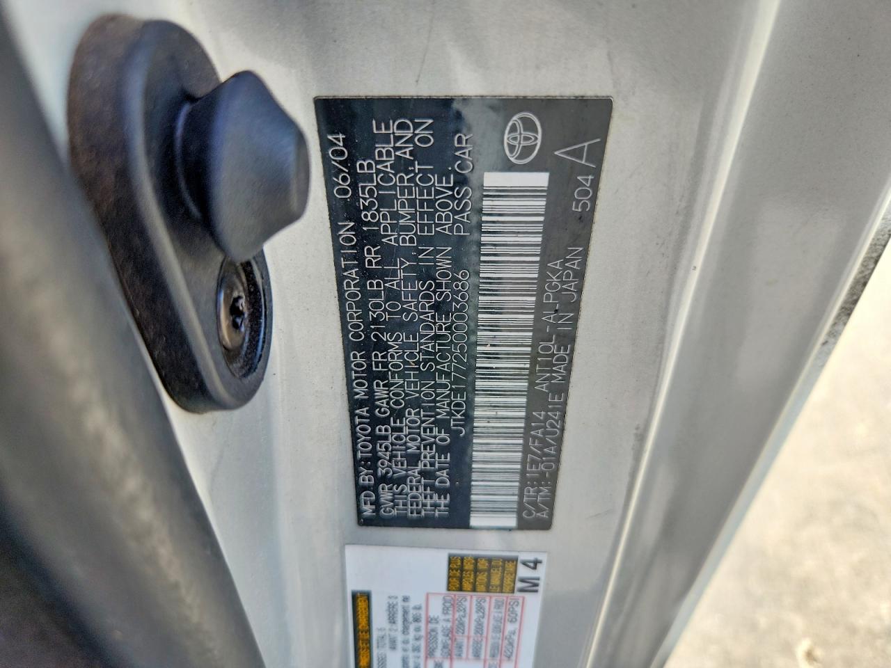 2005 SCION TC