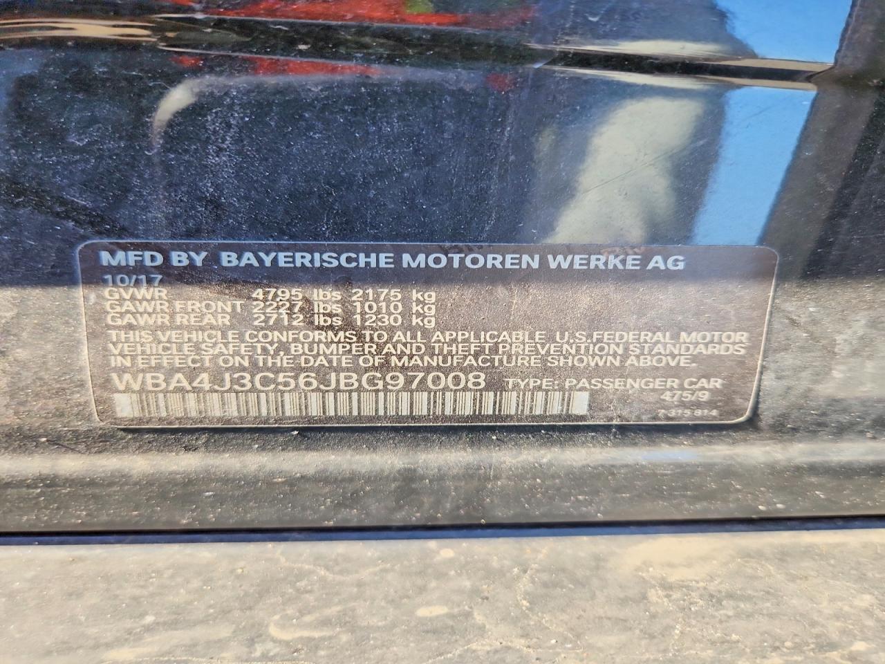 2018 BMW 4 SERIES