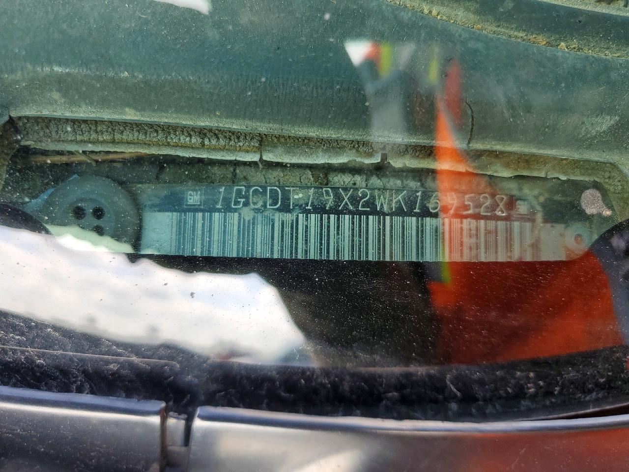 1998 CHEVROLET S10