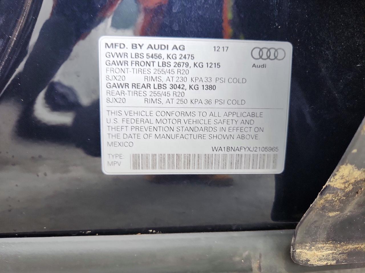 2018 AUDI Q5