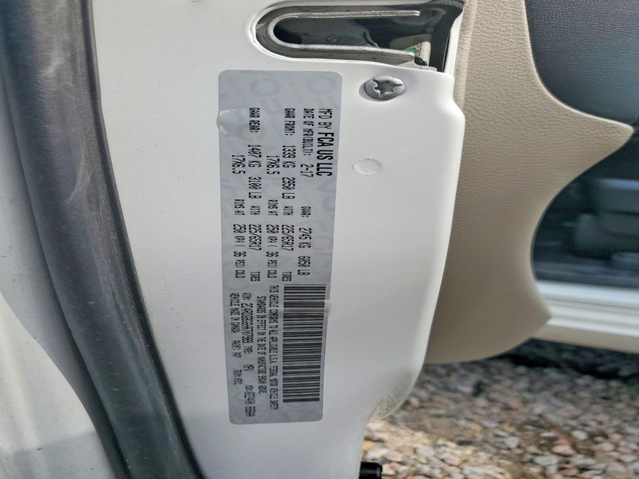2017 DODGE CARAVAN