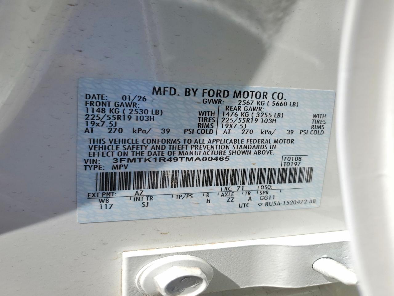 2026 FORD MUSTANG