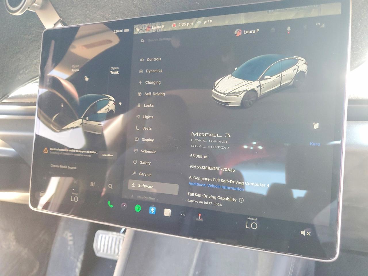 2024 TESLA MODEL 3