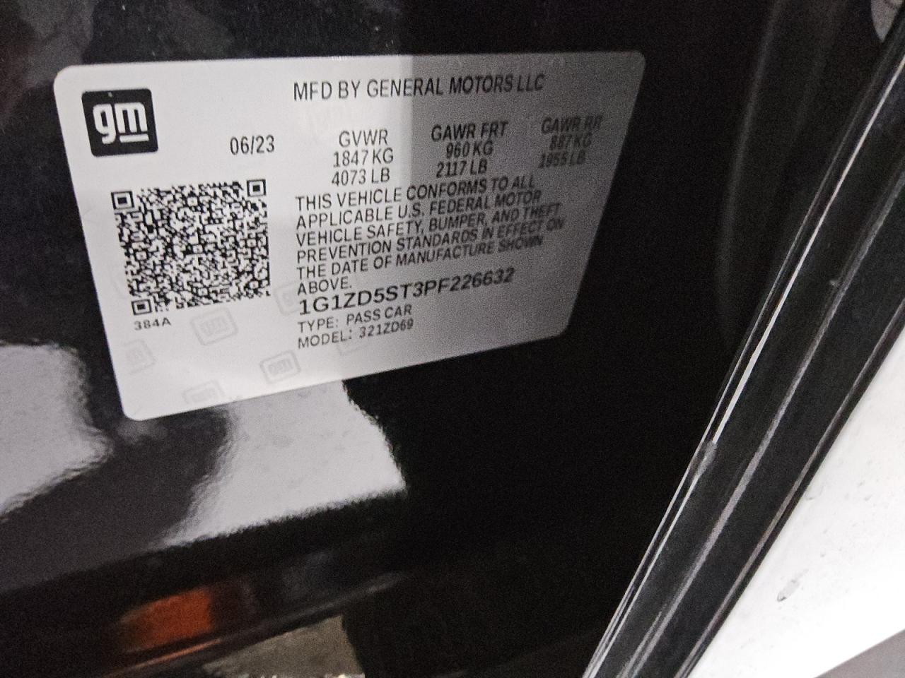 2023 CHEVROLET MALIBU