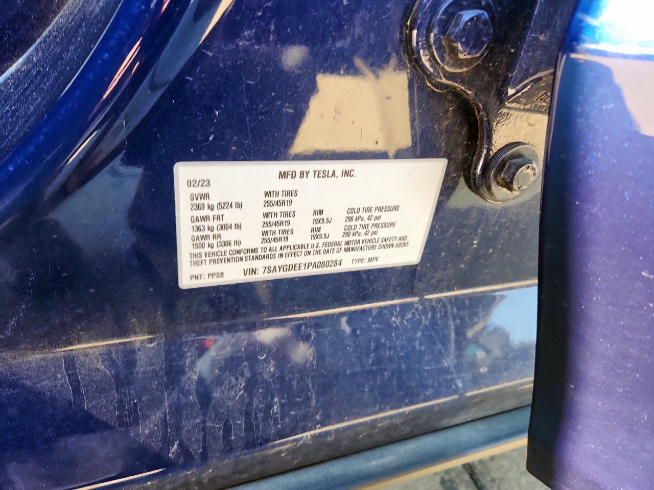 2023 TESLA MODEL Y