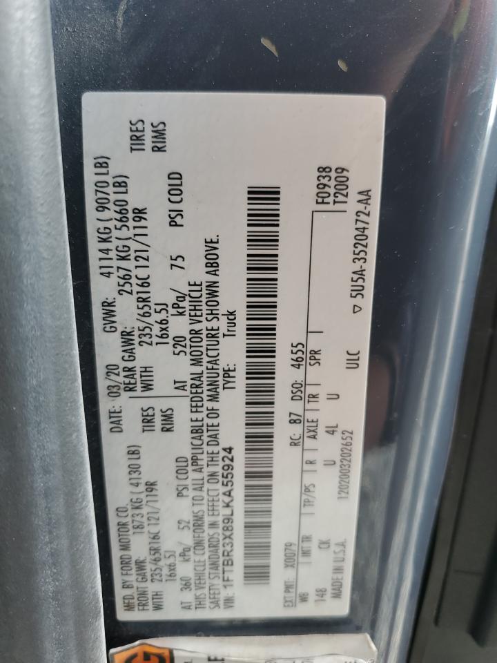 2020 FORD TRANSIT