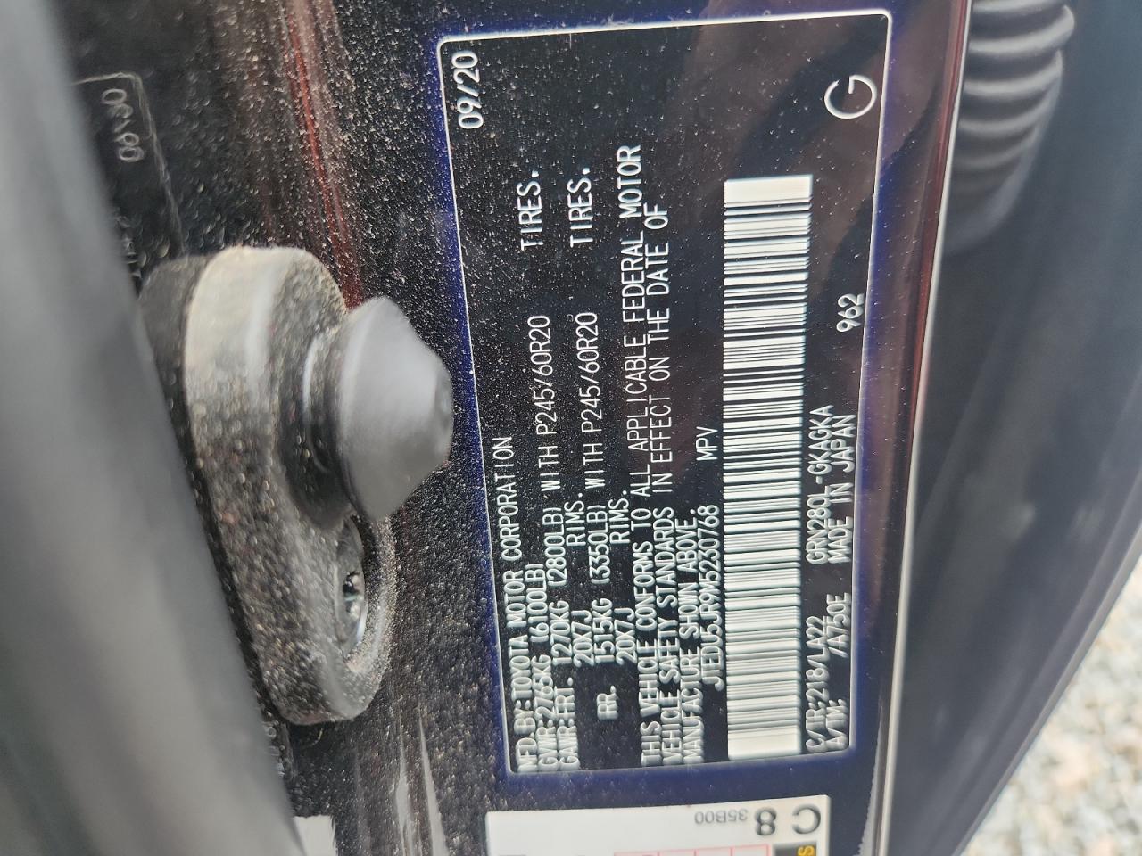 2021 TOYOTA 4RUNNER