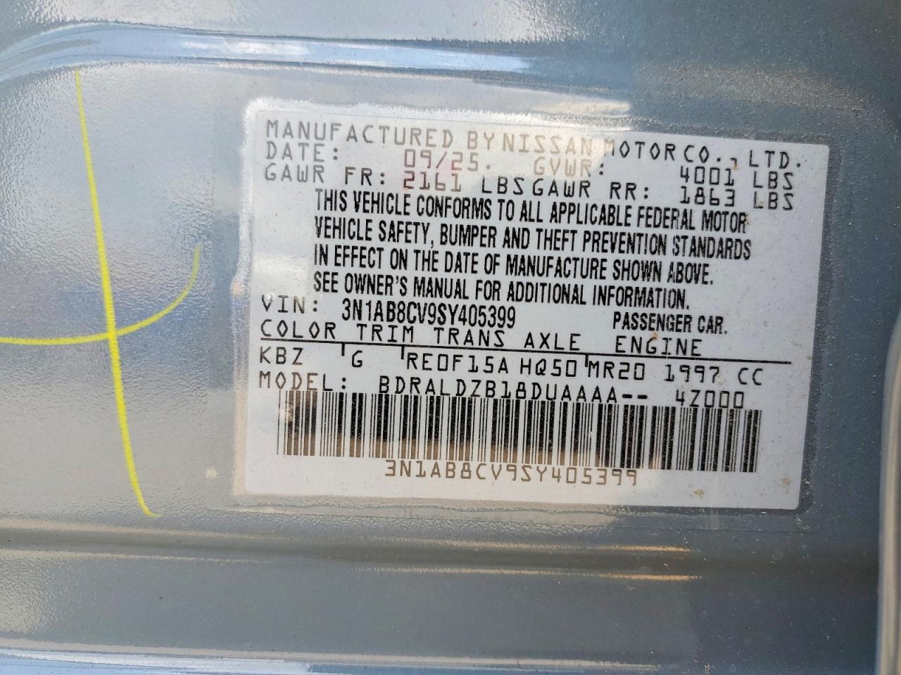 2025 NISSAN SENTRA