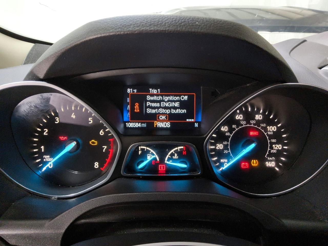 2019 FORD ESCAPE