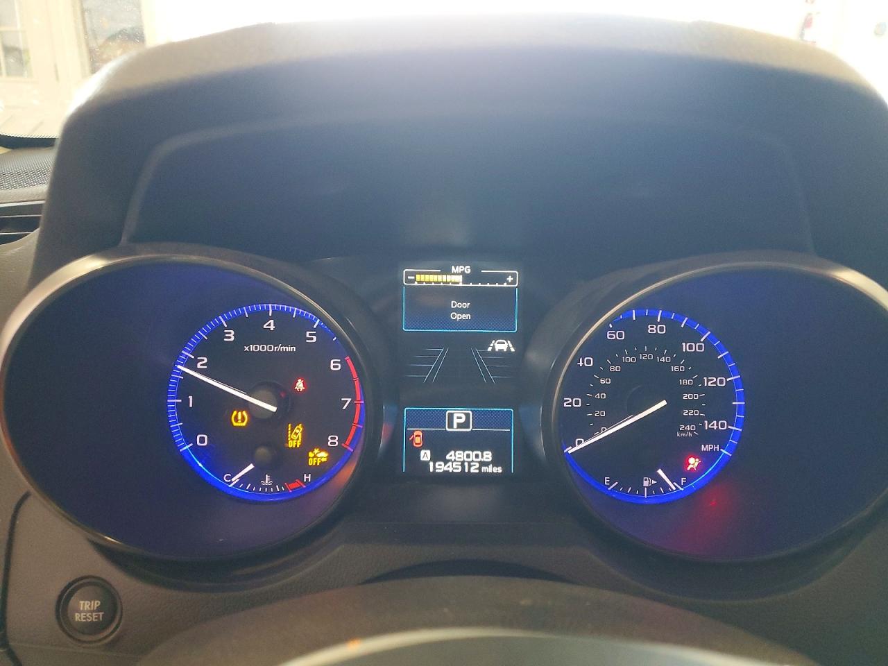 2019 SUBARU OUTBACK