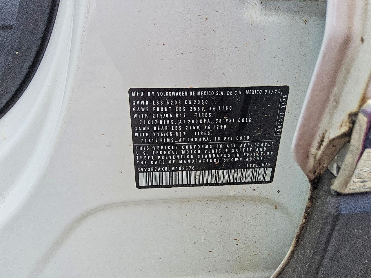 2020 VOLKSWAGEN TIGUAN