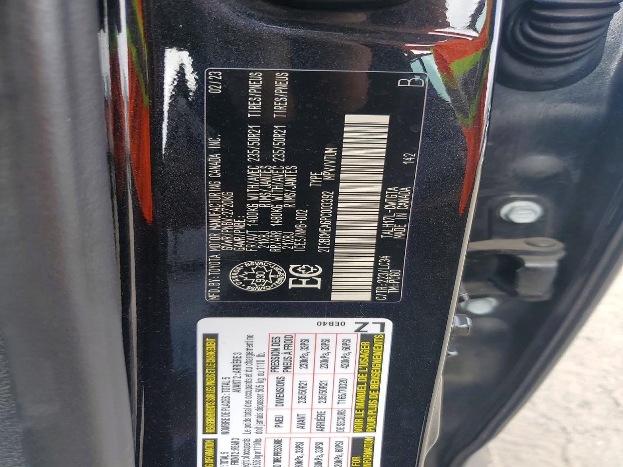 2023 LEXUS RX450