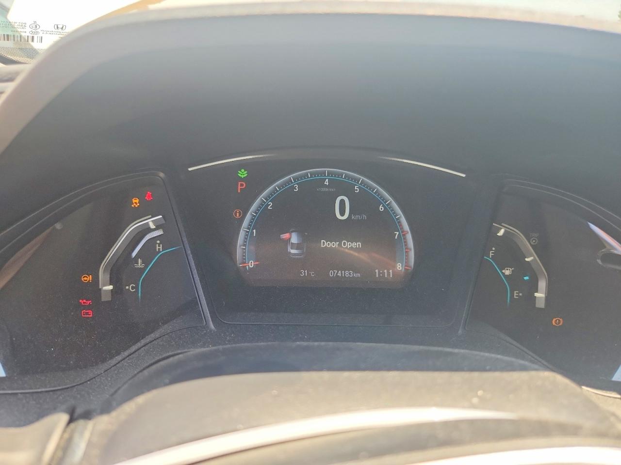 2018 HONDA CIVIC