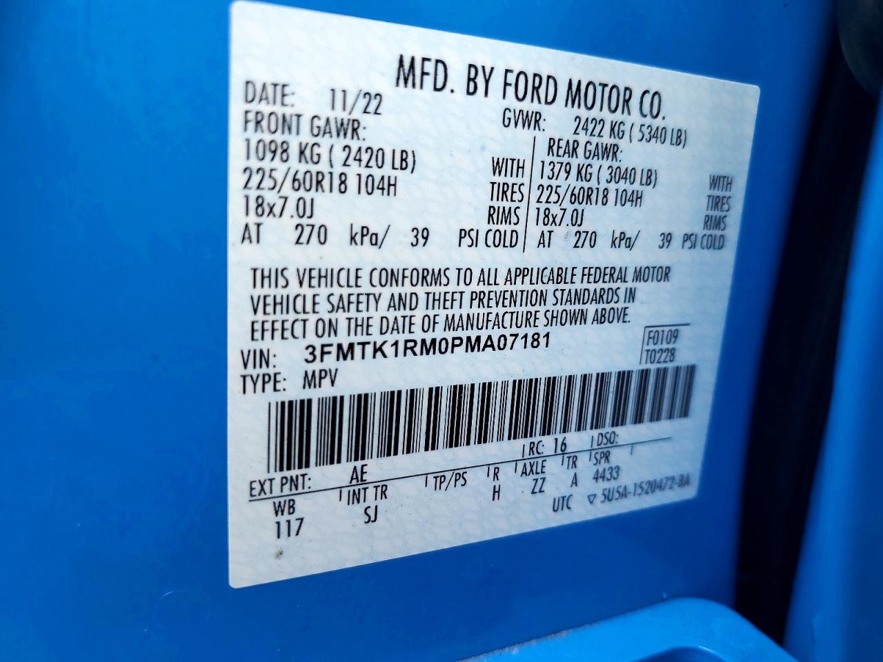 2023 FORD MUSTANG