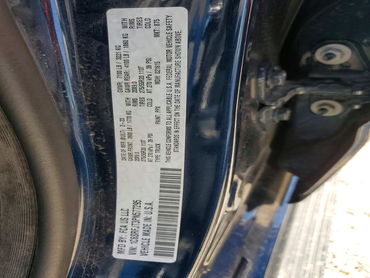 2023 RAM 1500