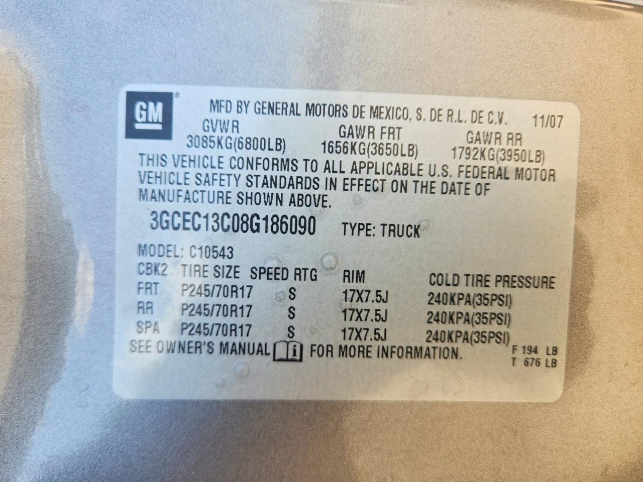 2008 CHEVROLET SILVERADO
