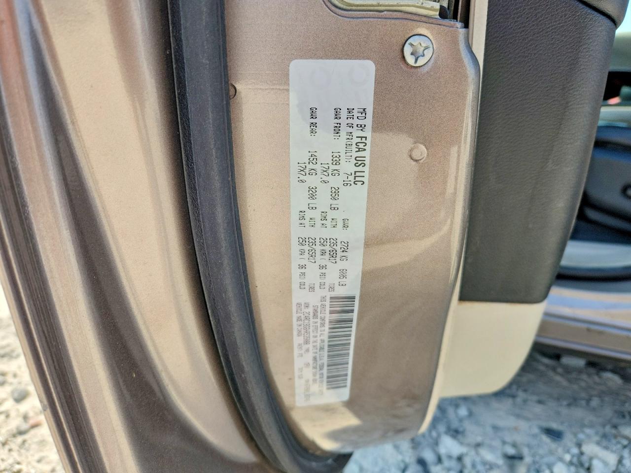 2017 CHRYSLER PACIFICA