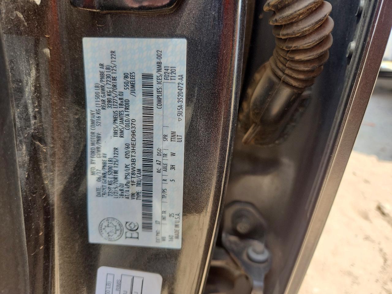 2017 FORD F350