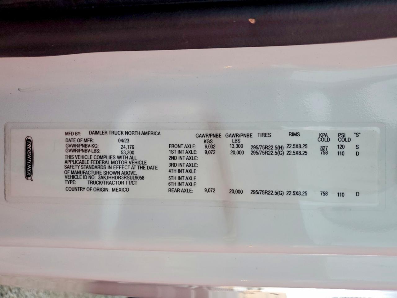 2024 FREIGHTLINER ALL OTHER