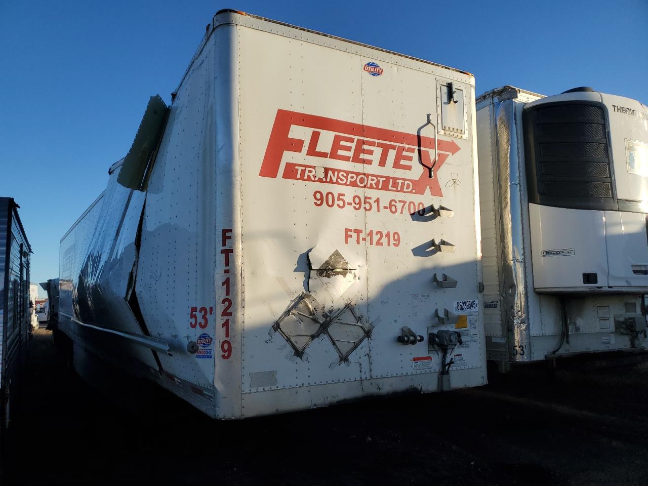 2021 UTILITY TRAILER MFG. TRAILER