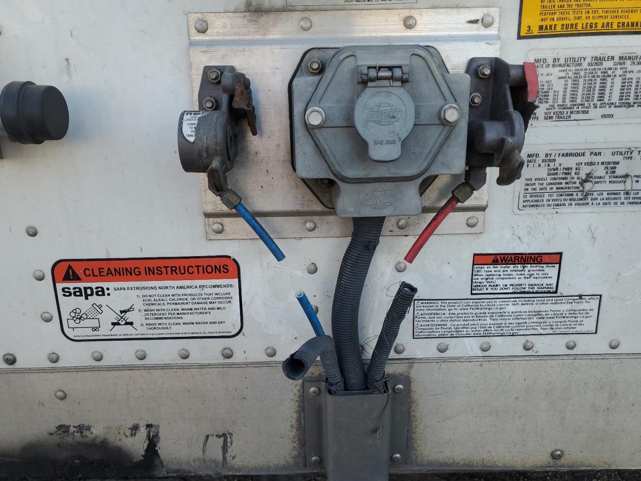 2021 UTILITY TRAILER MFG. TRAILER