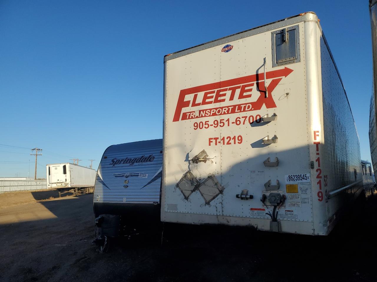 2021 UTILITY TRAILER MFG. TRAILER