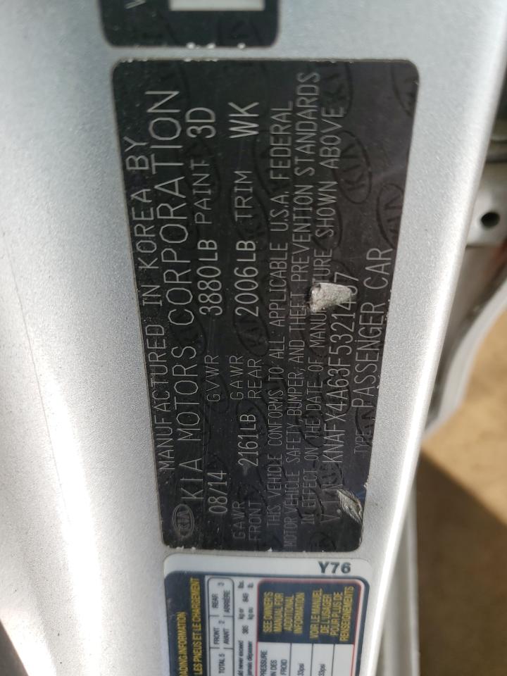 2015 KIA FORTE