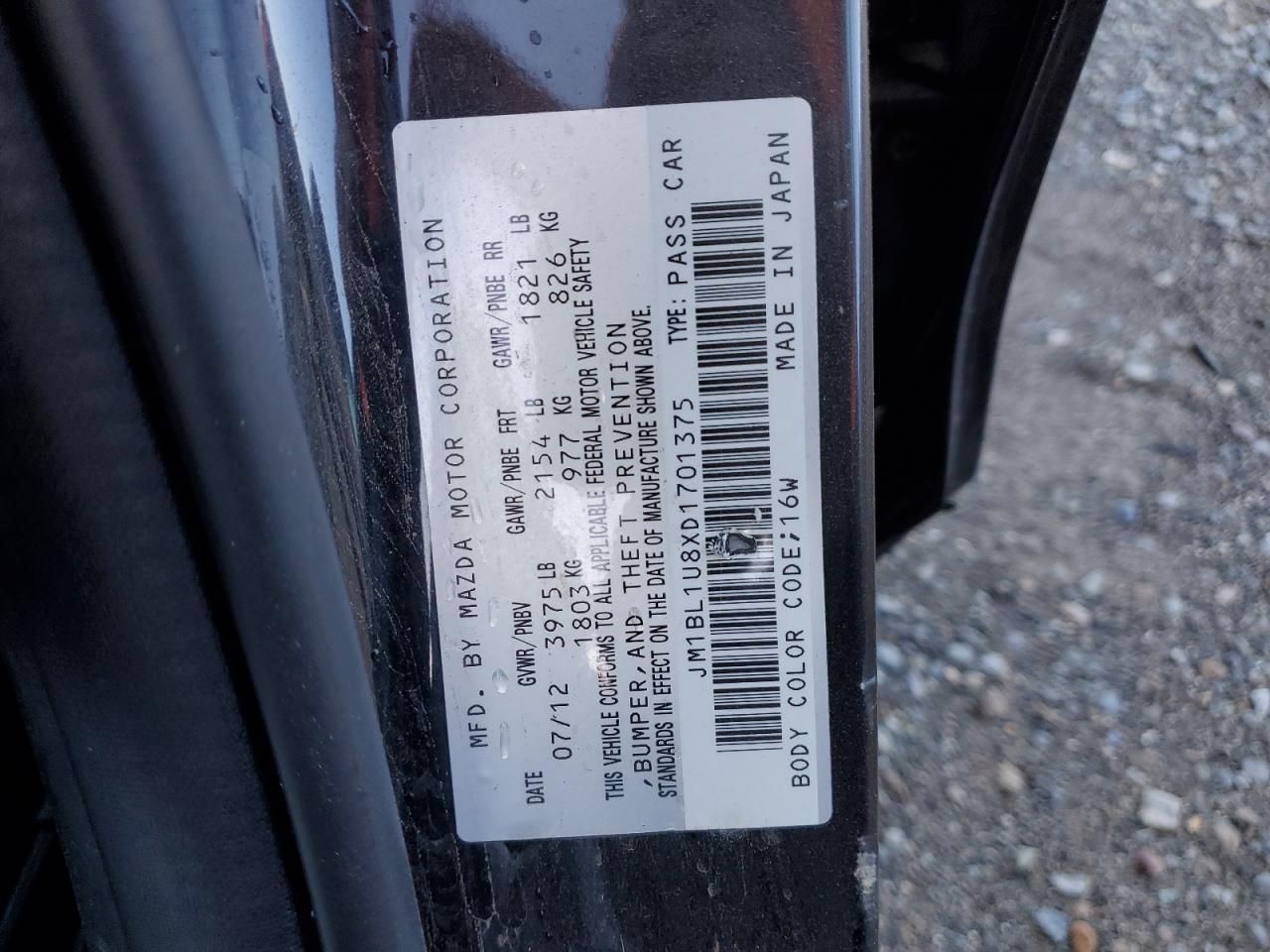 2013 MAZDA 3