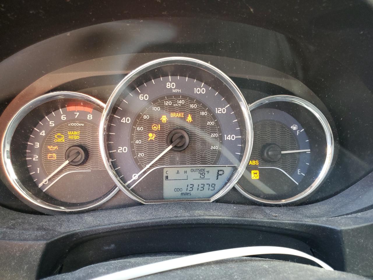 2016 TOYOTA COROLLA