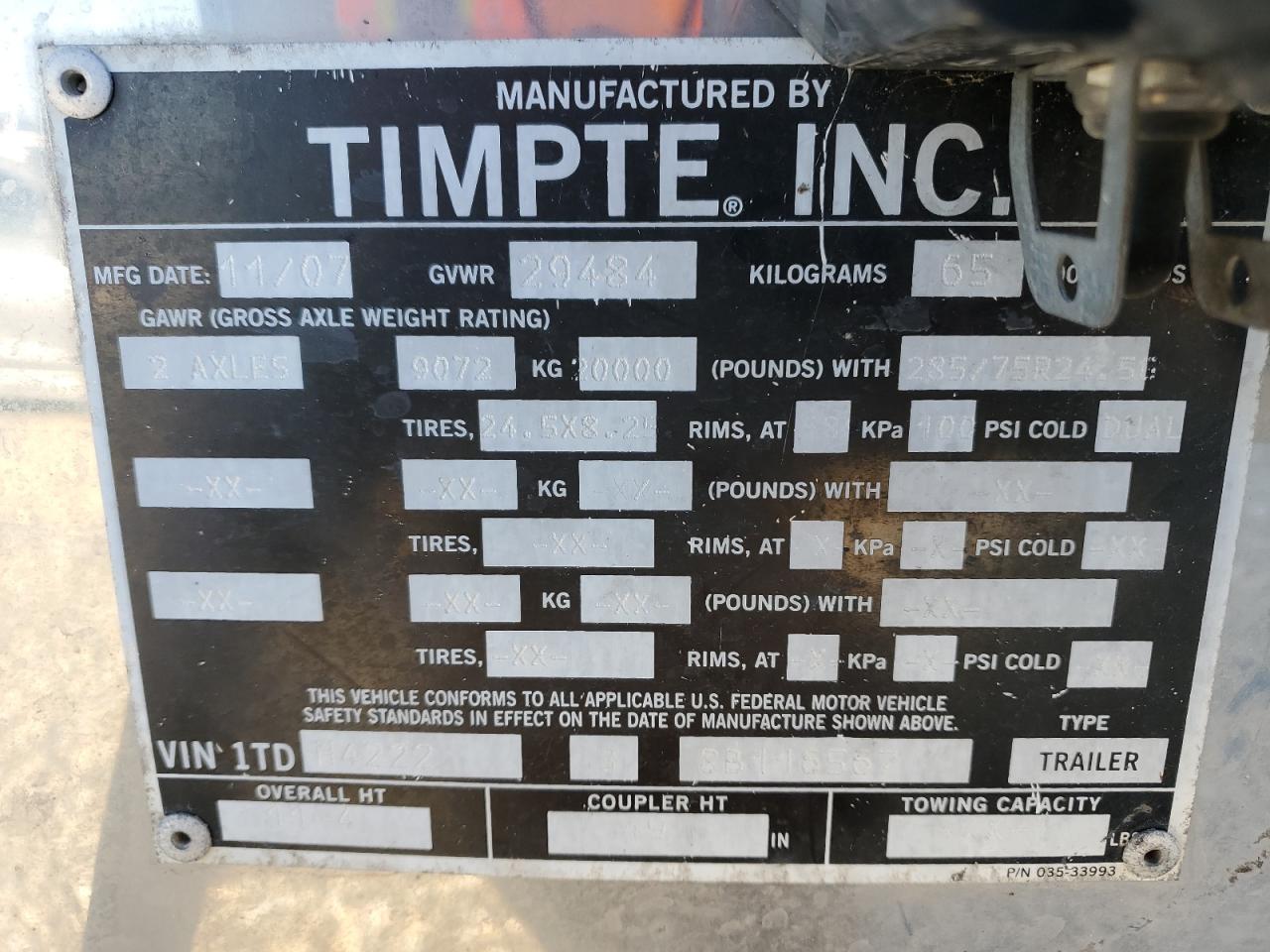 2008 TIMPTE ALL Models