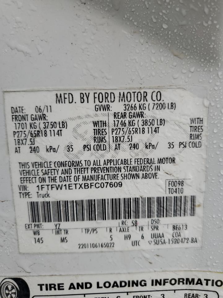 2011 FORD F-150