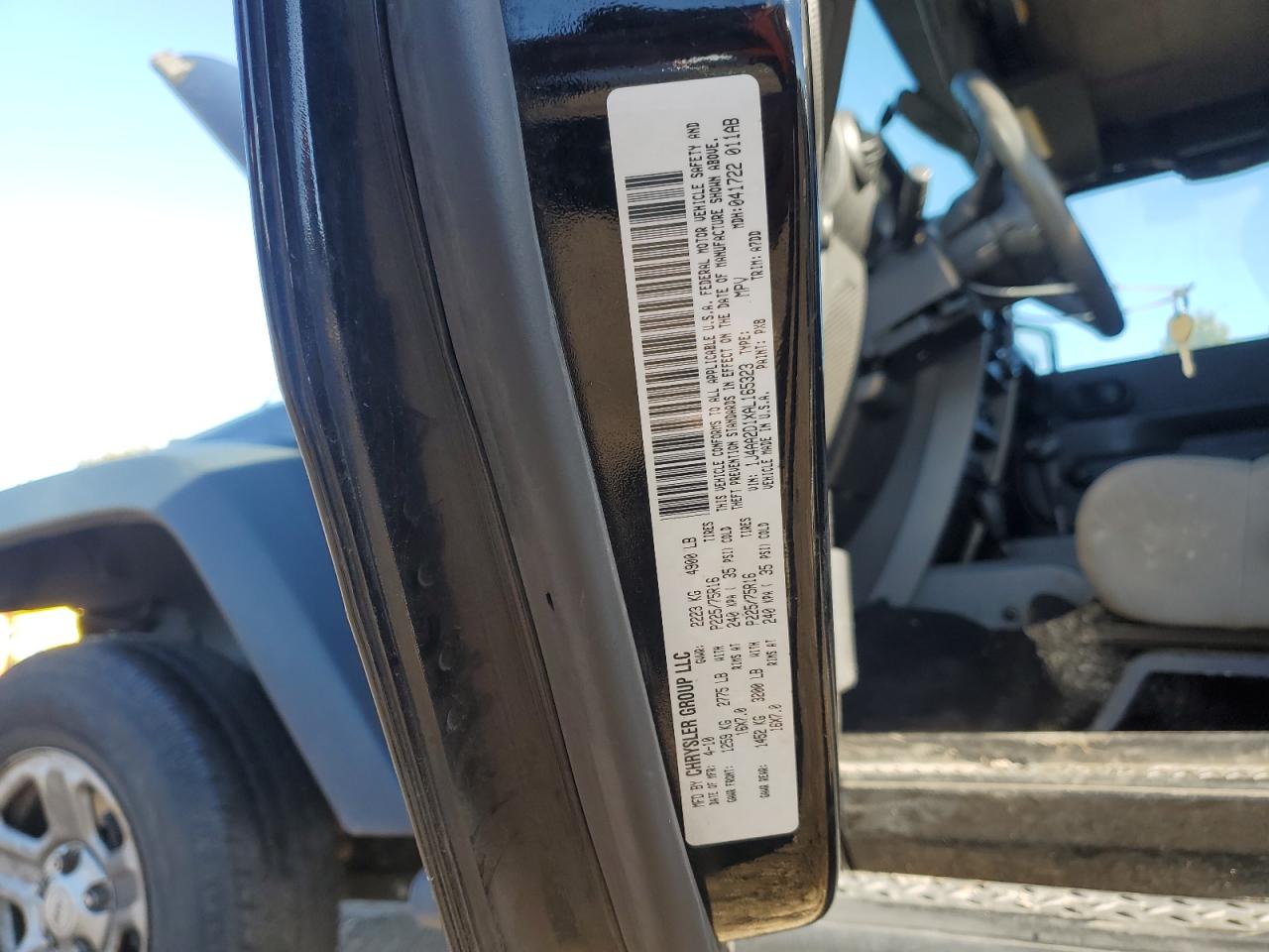 2010 JEEP WRANGLER