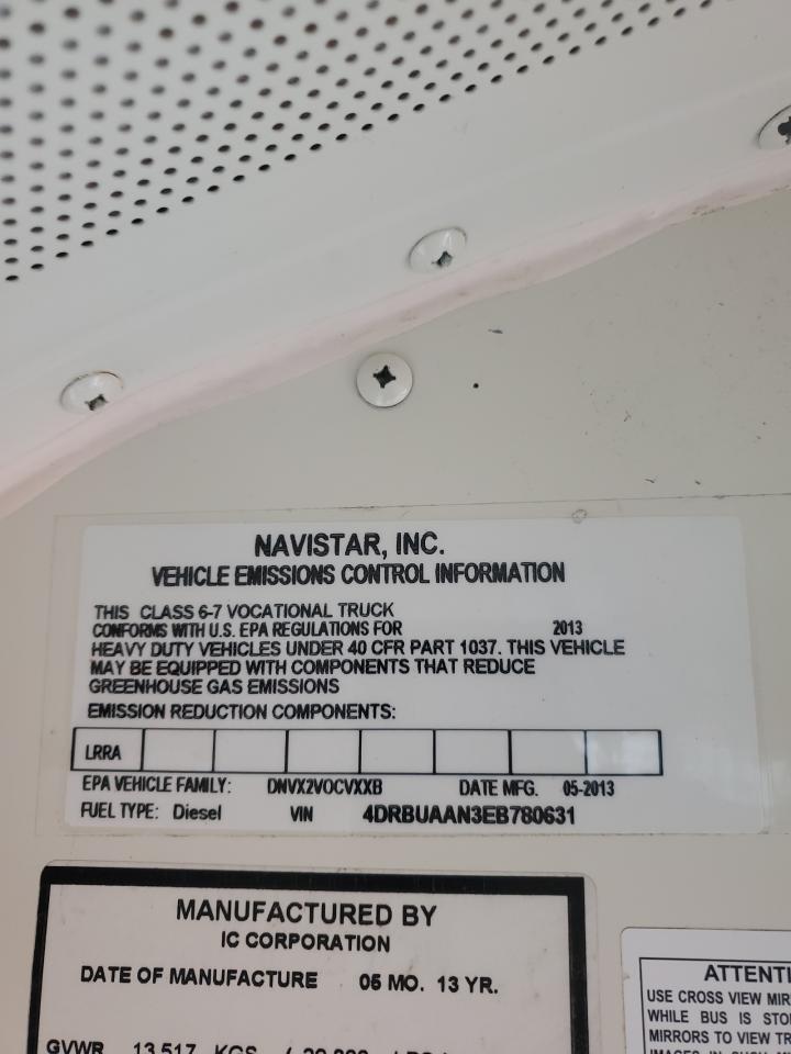 2014 IC CORPORATION CE SERIES