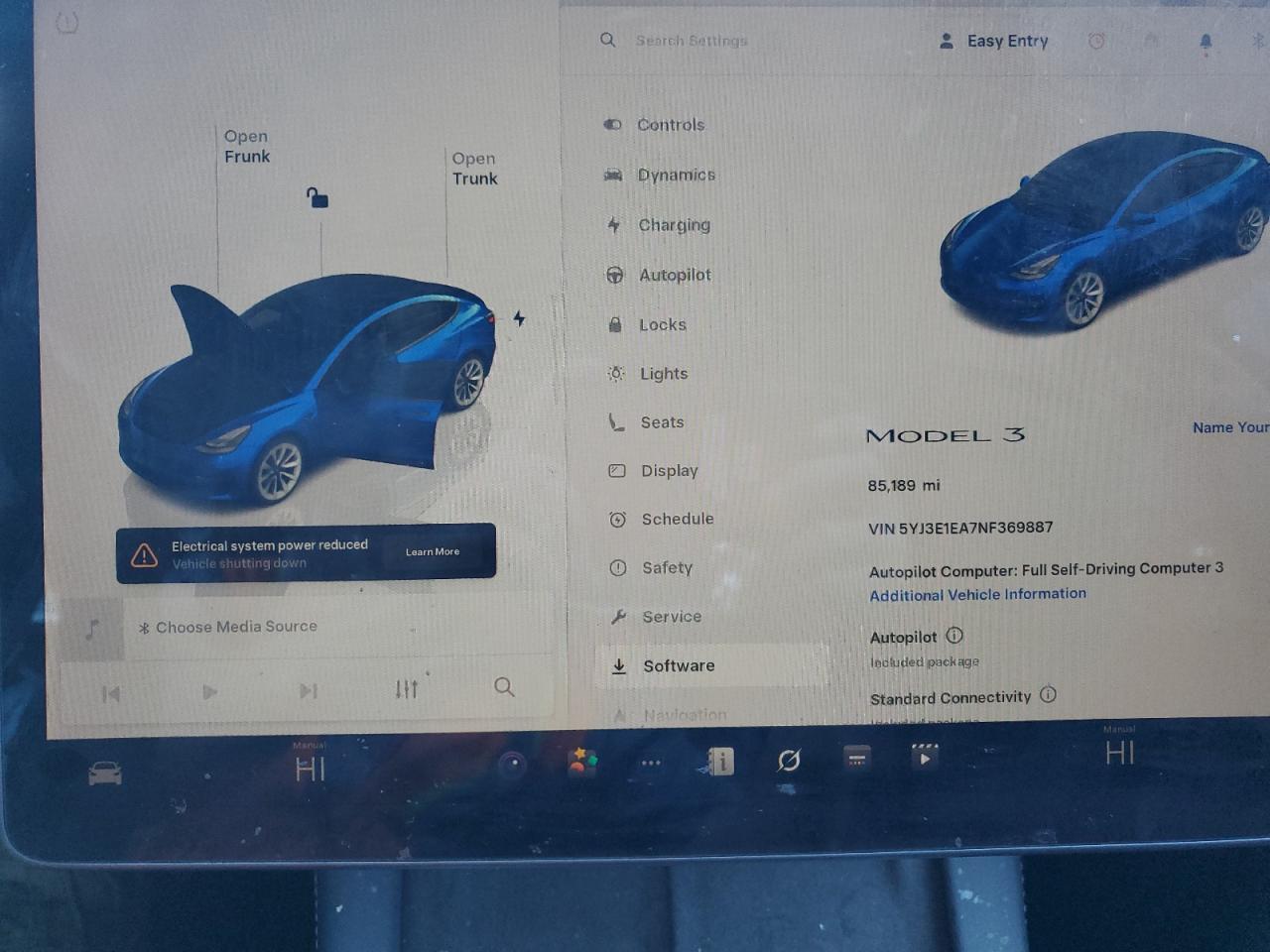 2022 TESLA MODEL 3