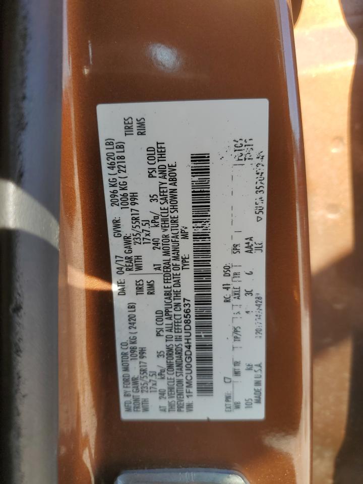 2017 FORD ESCAPE