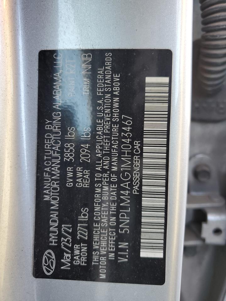 2021 HYUNDAI ELANTRA