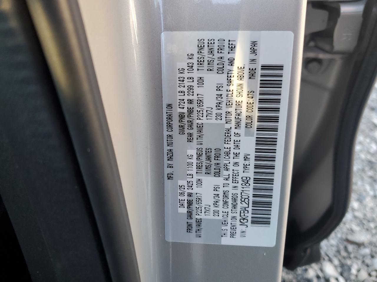2025 MAZDA CX-5