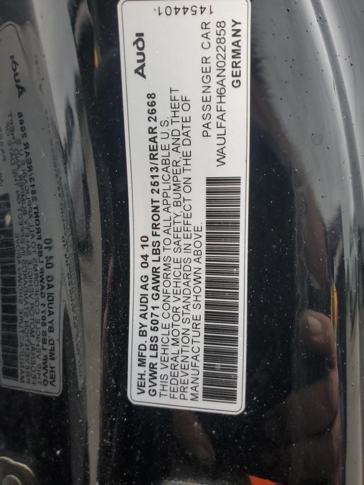 2010 AUDI A5