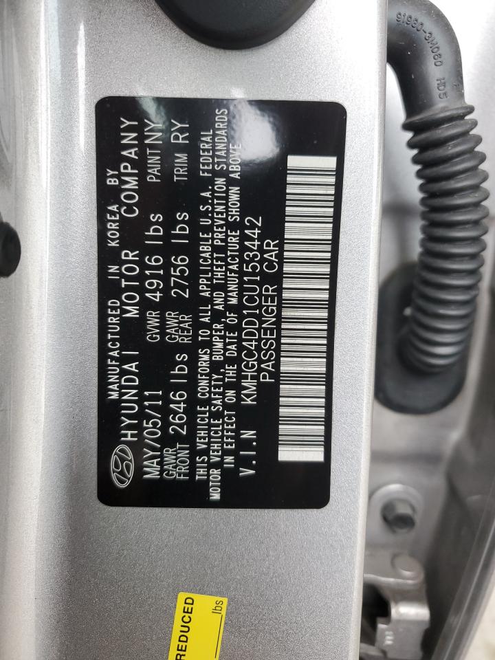 2012 HYUNDAI GENESIS