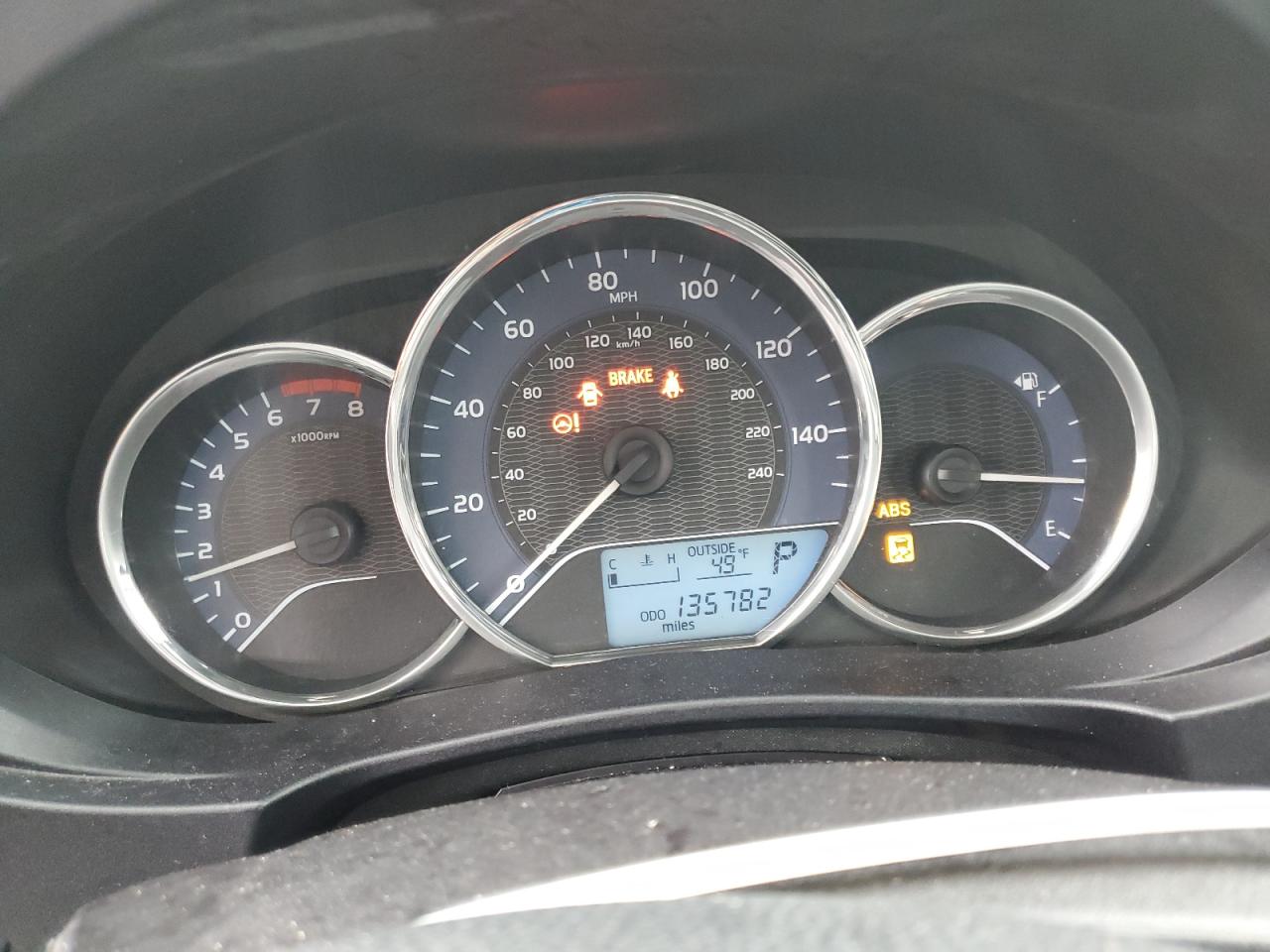 2016 TOYOTA COROLLA