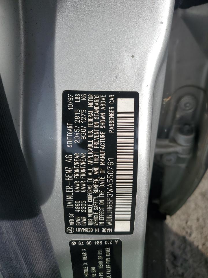 1998 MERCEDES-BENZ E-CLASS