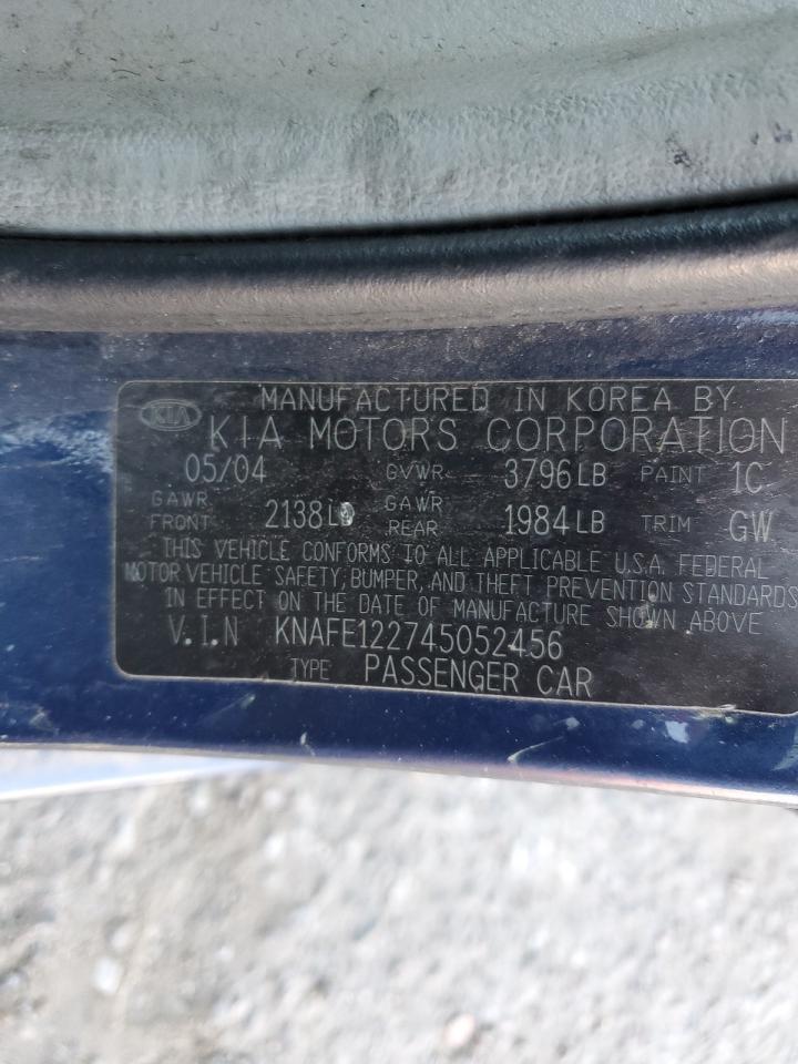 2004 KIA SPECTRA