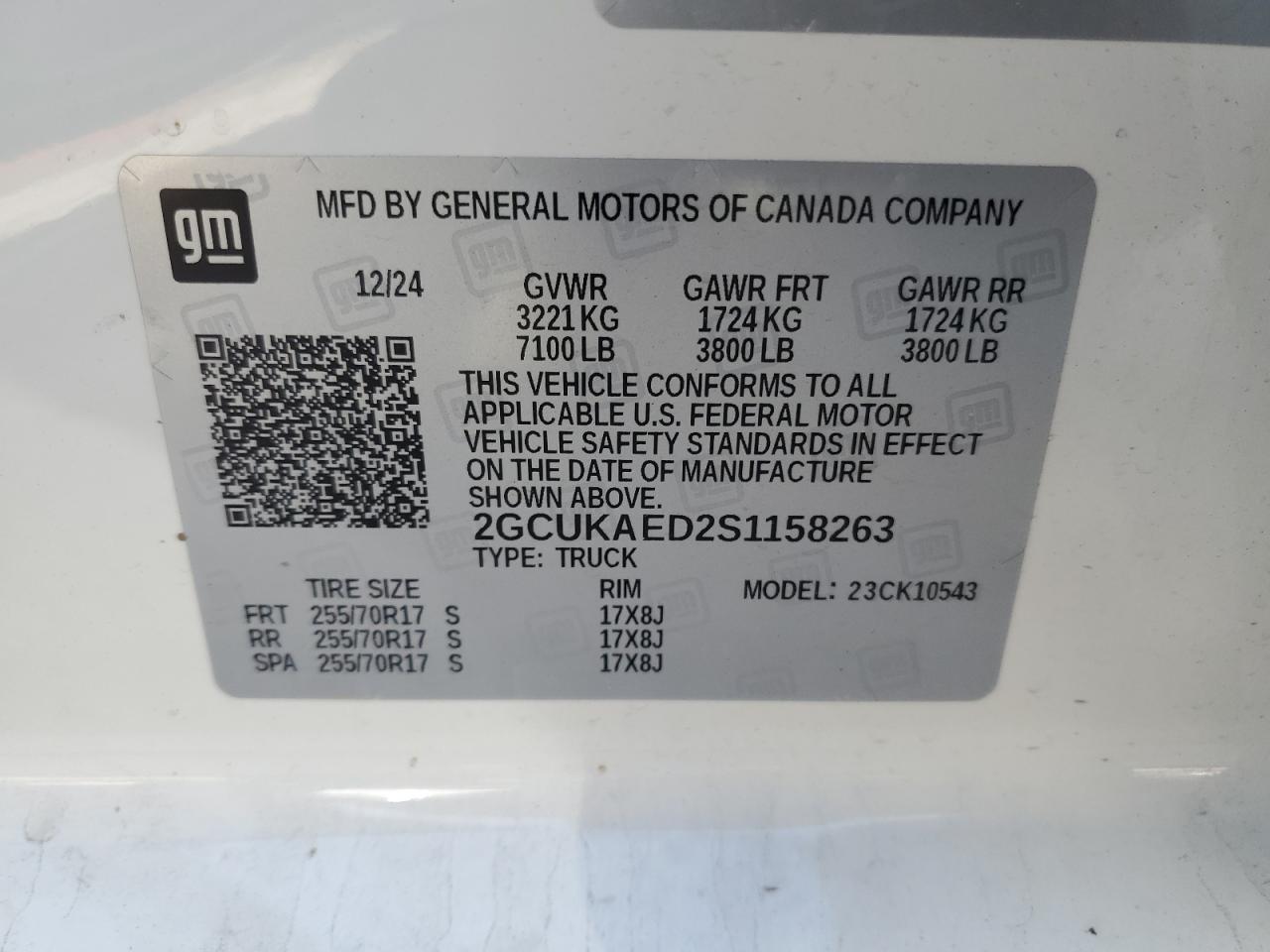 2025 CHEVROLET ALL Models