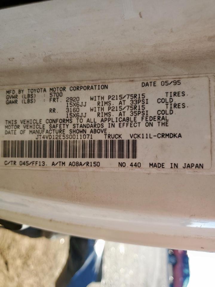 1995 TOYOTA T100
