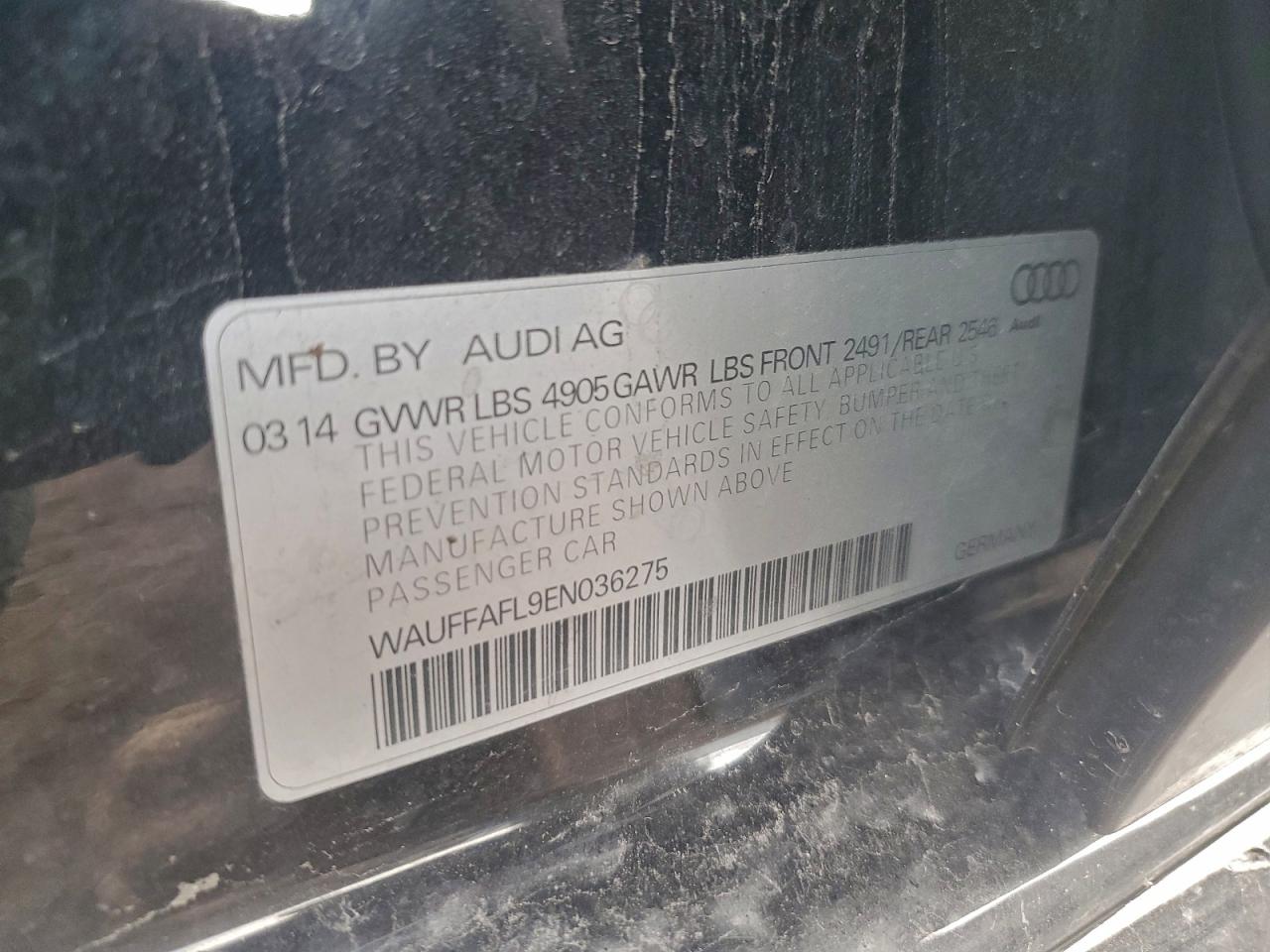 2014 AUDI A4