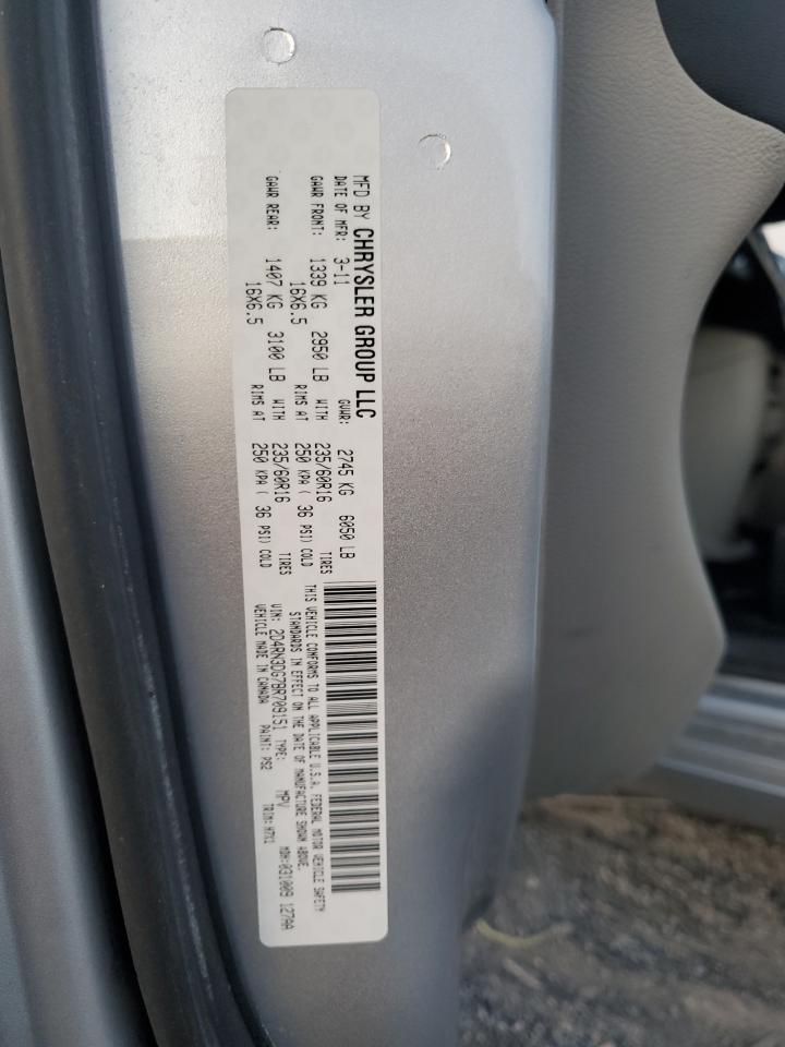 2011 DODGE CARAVAN